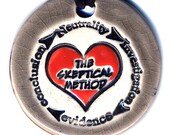 The Skeptical Method Ceramic Necklace in Gray