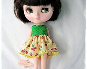 Blythe Dress: Dots n Cherries,  made by Princess51