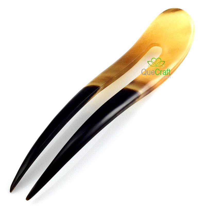 Organic Horn Hairpin Handmade