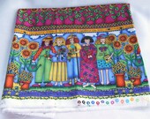 100% Cotton Quilt Fabric KP Kids & Co 1 Fat quarter - Gardening Gals