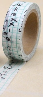 Grid, Math, geometric -- Washi Tape Il_570xn