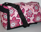 MESSENGER BAG Laptop Bag Diaper Bag Book Tote Purse Pinks Floral XcessRize Designs