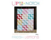 Modern Quilt Pattern - Up a Notch - PDF
