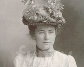 Hat Diva Antique Photo Digital Download