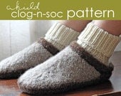 Child Clog-n-Soc PDF PATTERN - xs (s, m, l, xl)