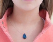 Titanium Druzy Necklace