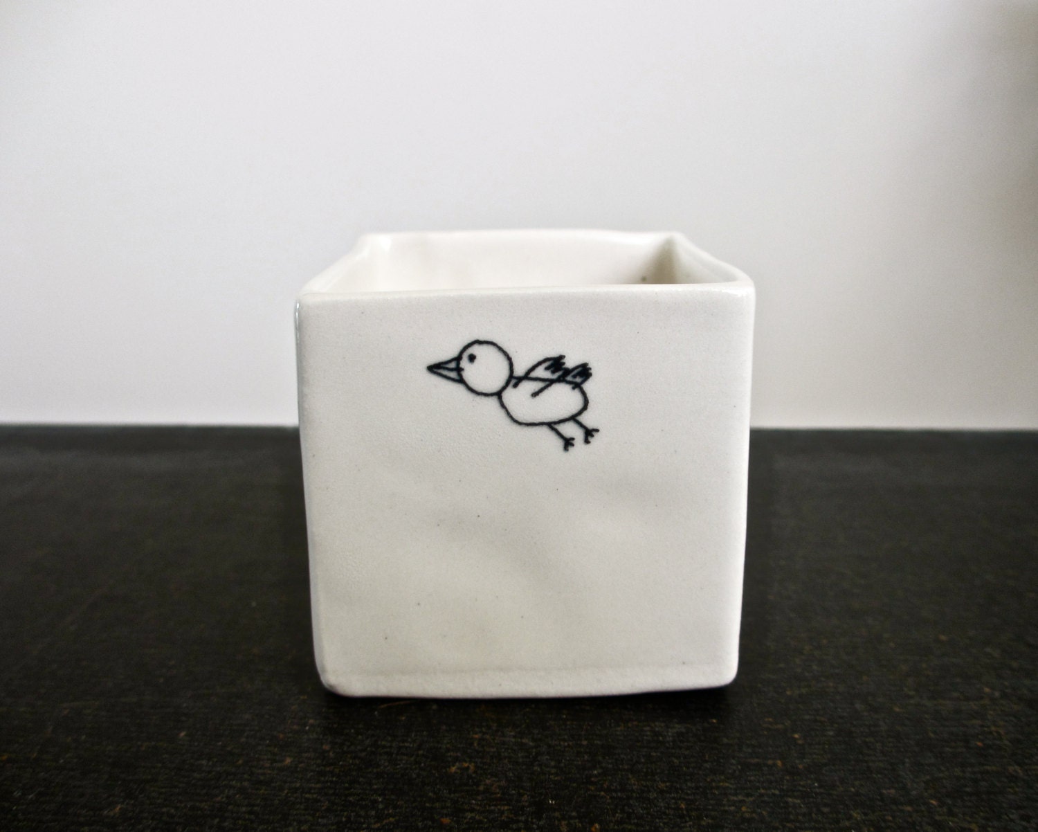 baby bird votive.