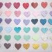 200 Plantable Paper Hearts - Flower Seed Wedding Favor