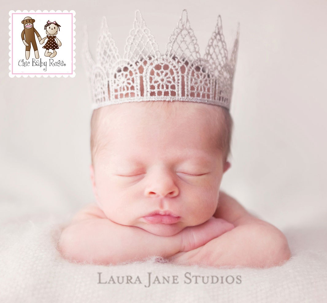Princess Crown for Birthdays and Photo Props by Chic Baby Rose