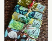 25% OFF Bridal Sale Set of 9 with Free Shipping Bridesmaids Gifts The Perfect Bridesmaids Travel Jewelry Rolls w/monogram