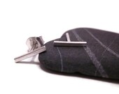 Silver Bar Earrings