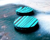 Woodgrain Paper Stickers, 20 Metallic Bronze Woodgrain Stickers, faux bois, teal, rock on, glam rock,  by KisforCalligraphy