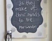 Polkadot Cabinet Chalkboard