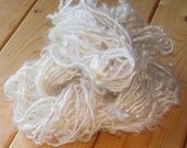 Premium Kid Mohair Yarn 64 plus yards, Snow White
