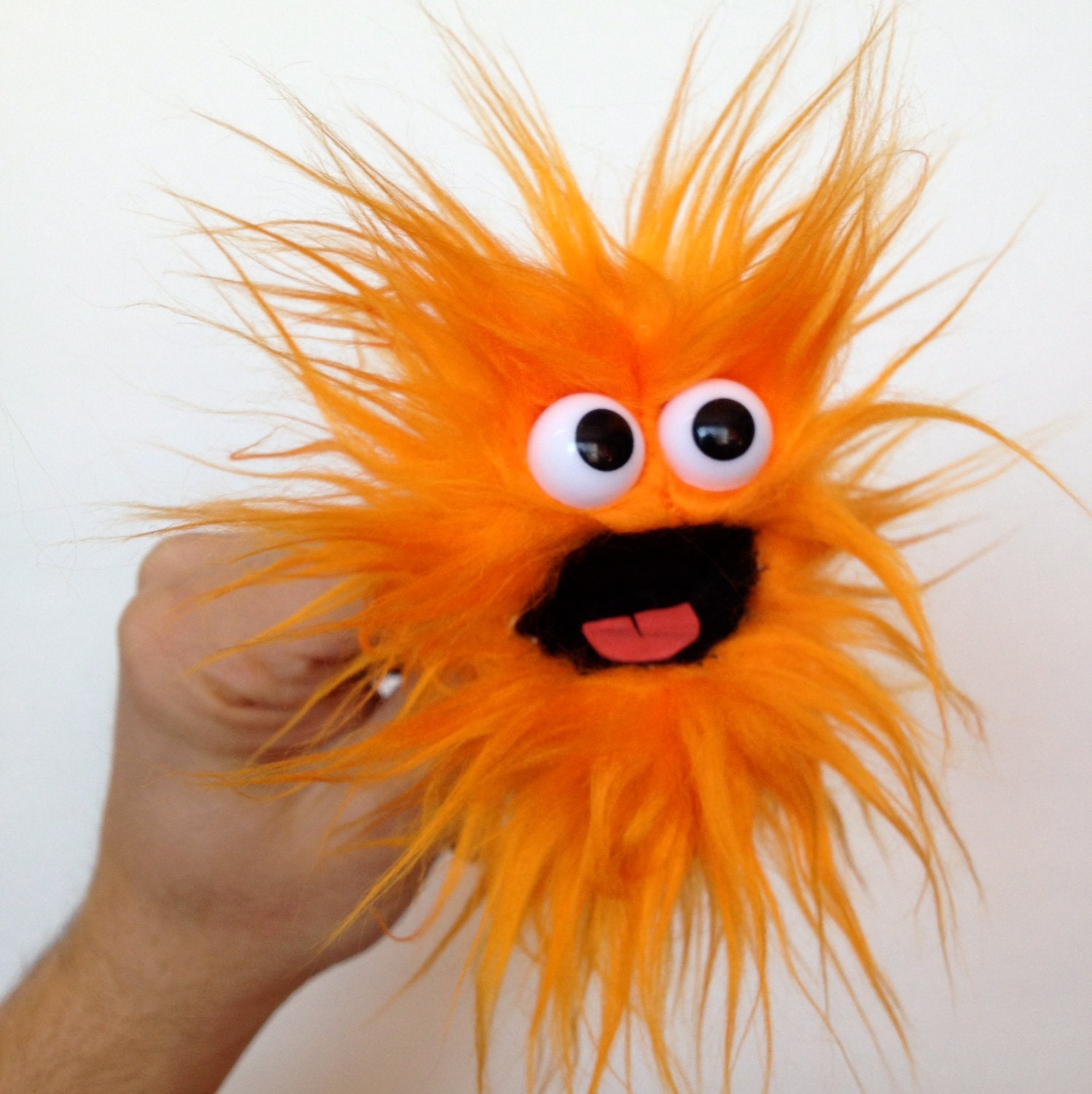Popcorn Monster - tangerine