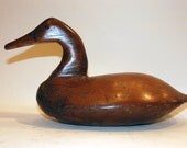 Vintage antique duck hunting decoy