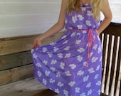 Lilac Summer Picnic Dress