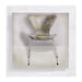 S is For Series Seven - Arne Jacobsen/ Fritz Hansen Chair on 5x5 Canvas Print Block - Wall Art - Home Decor