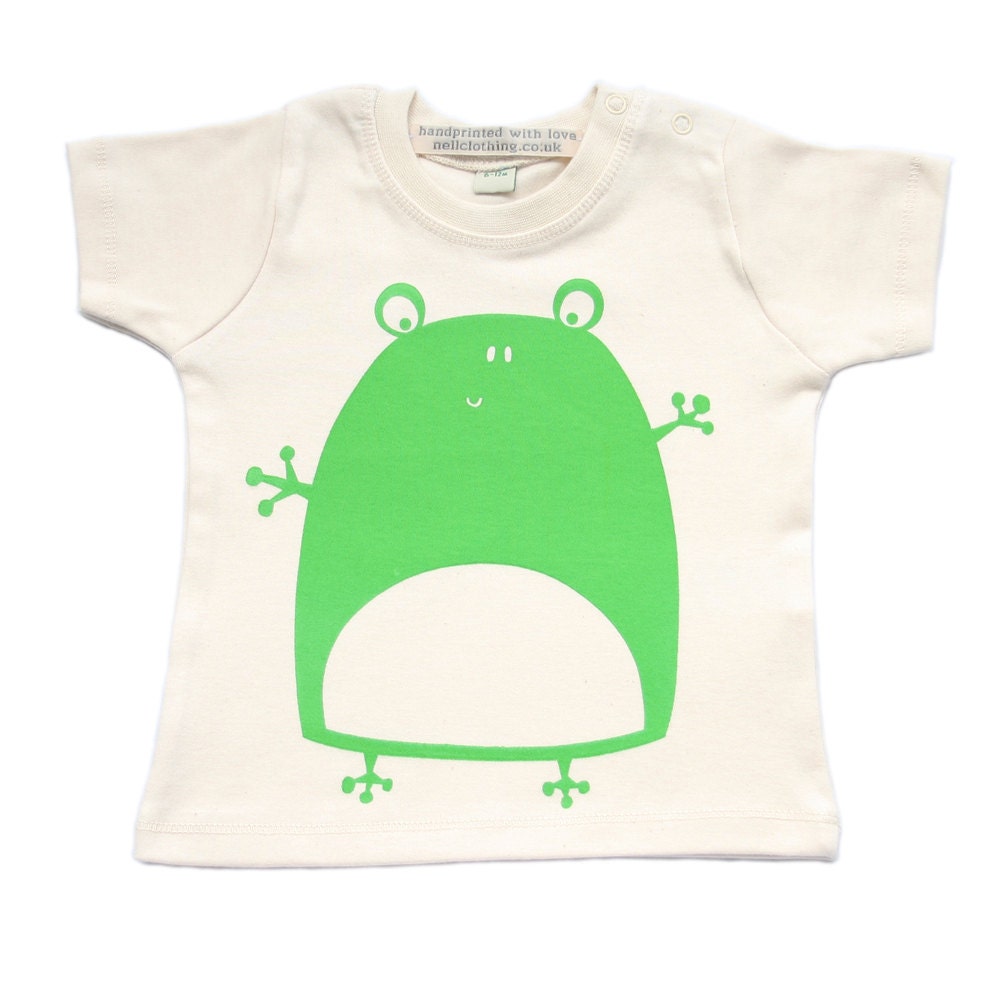 Happy Frog organic cotton baby t shirt