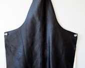 Dark Brown Leather Apron