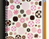 SALE Flower Sketchbook Notebook 5.5" x 8.5"