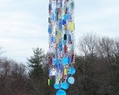 Somewhere Over The Rainbow II, Stained Glass, Kaleidoscope, Colored Glass, Wind Chimes, SunCatcher, OOAK