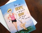 Hope & Run card