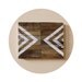 Desert Center - Modern Industrial Design - Reclaimed Driftwood Artwork - Southwest - geometric