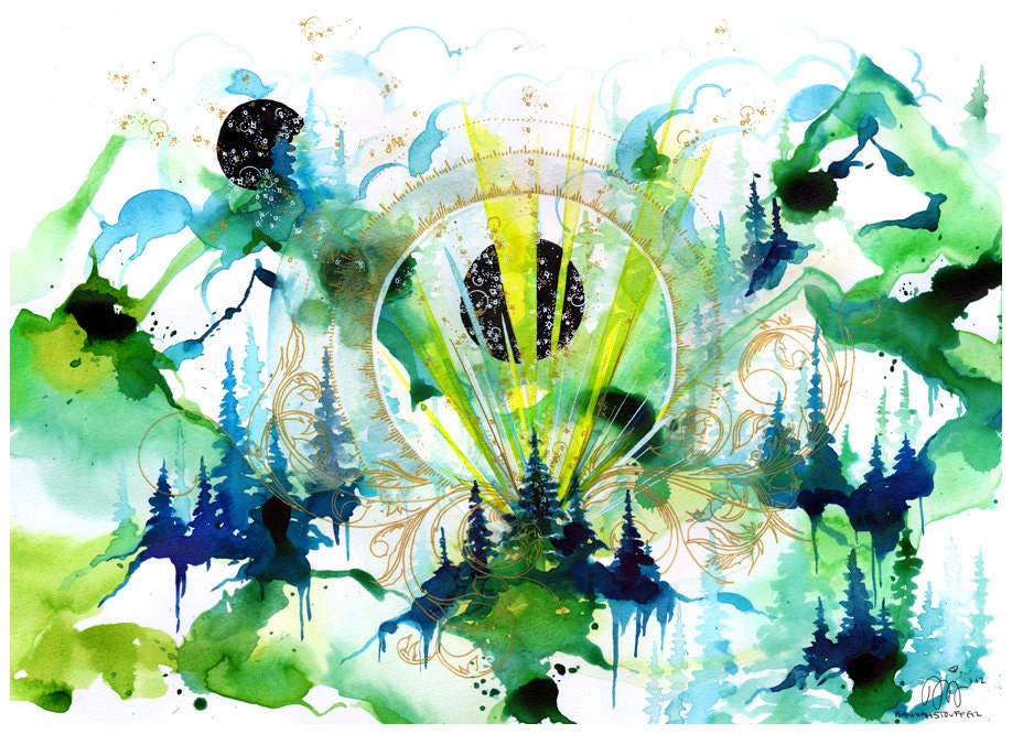 Abundance of Life, 20x16" Glicee Print