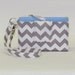 ROOMY TECH Cell Phone Wristlet Case Card Pocket Holder iPhone Wallet Purse / Gray Chevron You Choose Interior Color