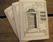 Vintage Antioch Old Timey Bookstore Bookplates - Set of 11