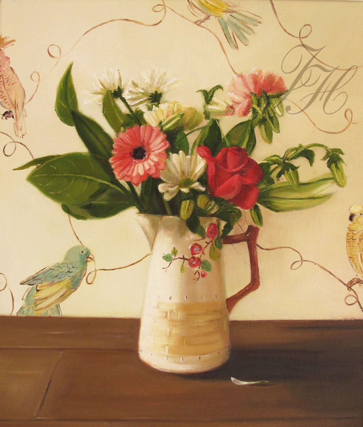 Still Life- Flights Of Fancy- Art Print