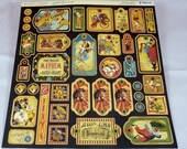 Sale 38 piece vintage paper tag set  craft supplies scrapbooking Graphic 45 Le Cirque Collection