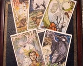 Tarot MYSTERY DRAW from The Stolen Child Tarot, single card print