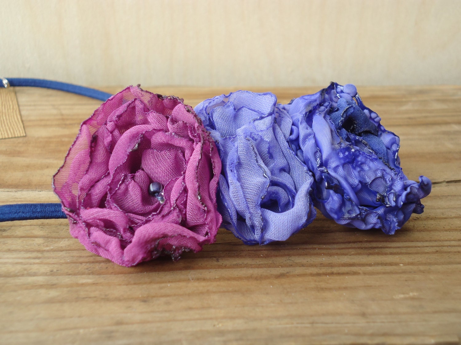 Shades of Lilac Flower Headband
