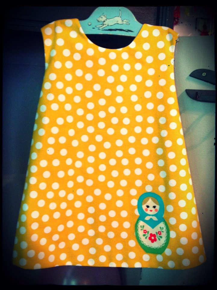 Matryoshka Pinafore - Criss Cross Applesauce Tunic Top