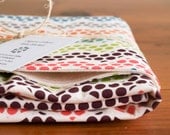 Organic Baby Blanket, POLKA DANCE