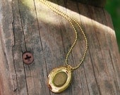 Victorian Vintage Locket Breast Milk Pendant.