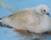 Rest- Painting of a Dove