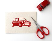 Canvas New MINI Iron-on Patch, Red