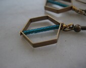 Hexagon Earrings