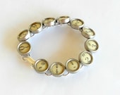 Typewriter Key Jewelry, Bracelet.  Numbers. Retro. Recycyled. Reclaimed. Vintage. Custom Orders Welcome.