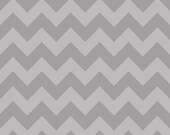 Medium Tone on Tone Chevron fabric quilt or craft by Riley Blake Designs - Medium Tone on Tone Chevron in Gray- Fat Quarter