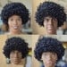 TABLOACH Custom African-American Black Barbie, Ken or Male Action Figure Wig 5832