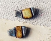 School of Fish- Handmade ceramic bead