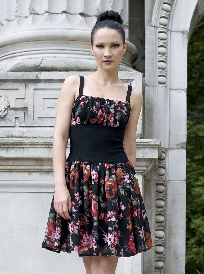 Floral Babydoll Dress-Made to Order