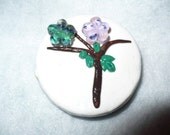 Flowers on top of Nivea Cream