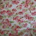 Baby Rag Quilt Blanket Crib Size - Ruby - Peach Aqua Green Red Gray