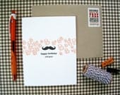 Happy Birthday Old Guy - letterpress card