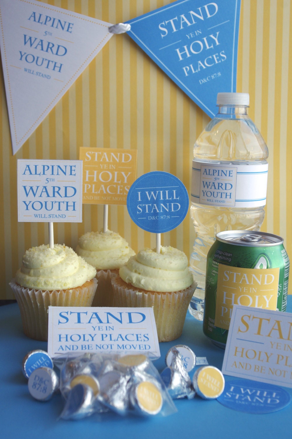 Customized LDS Youth 2013 Theme Printable Set - Stand Ye in Holy Places - Any Color Combination